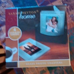 Sarah Peyton Glass photo coasters
